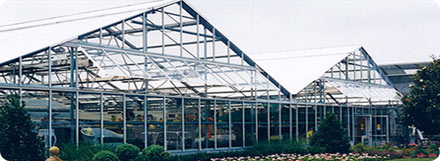Glass Covering System by Unitied Greenhouse Systems