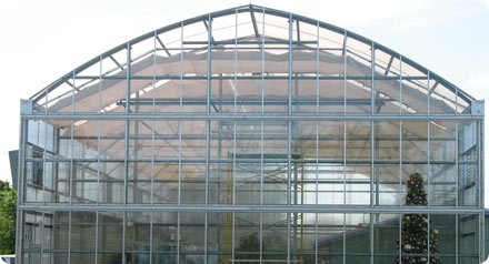 Glass Covering System by Unitied Greenhouse Systems