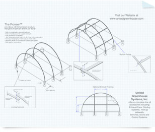 Pioneer™ Blueprint by United Greenhouse Systems